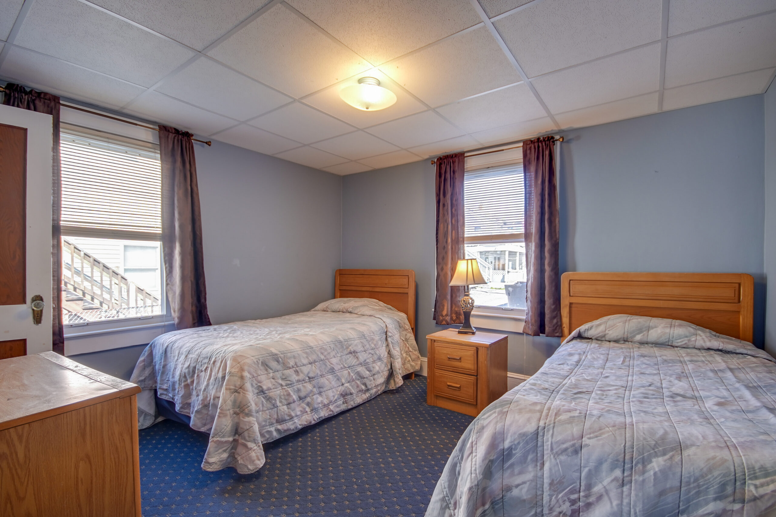 unit 104 twin bed room